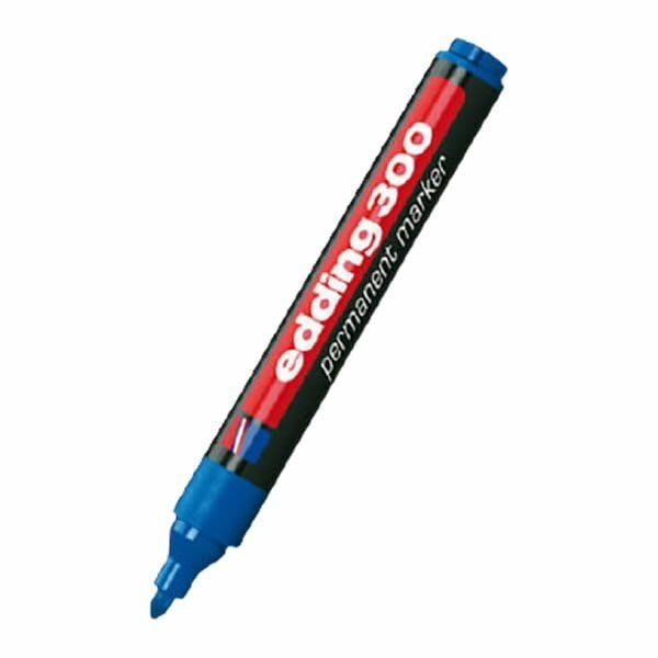 Edding E-300 Mavi Permanent Markör Kalem