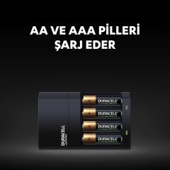 Duracell CEF14 2 AA Pil Şarj + 2 li Duracell Şarjlı Pil