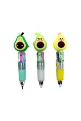 Maxx E-556A 4 Renk Mini Figürlü Tükenmez Kalem