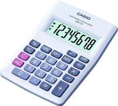 Casio MW-5V-WE 8 Haneli Beyaz Masüstü Hesap Makinesi