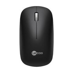 Lecoo WS214 Siyah 1200 DPI 3 Tuşlu Sessiz Kablosuz Mouse