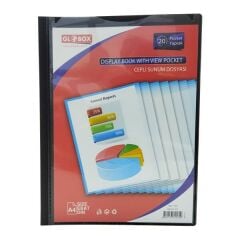 Globox 1575 20 Yaprak Siyah Sunum Dosyası