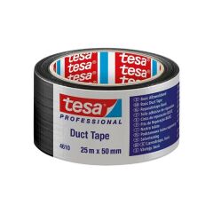 Tesa 04610 25mtX50mm Basic Duct Siyah Tamir Bandı