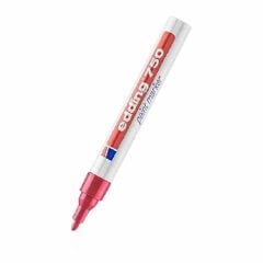 Edding E-750 Kırmızı Boya Dekor Markör Kalemi