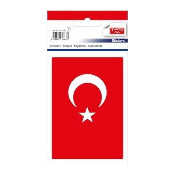 Tanex STC-266 2 li Bayrak Etiketi