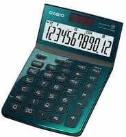 Casio JW-200TW-GN 12 Haneli Yeşil Masaüstü Hesap Makinesi