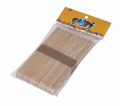 Puti 4599 50 li Natural Ahşap Küçük Çubuk