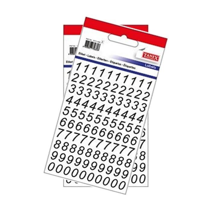 Tanex STC-405 2 li Şeffaf Rakam Etiketi
