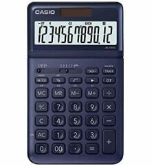 Casio JW-200SC-NY 12 Haneli Lacivert Hesap Makinesi