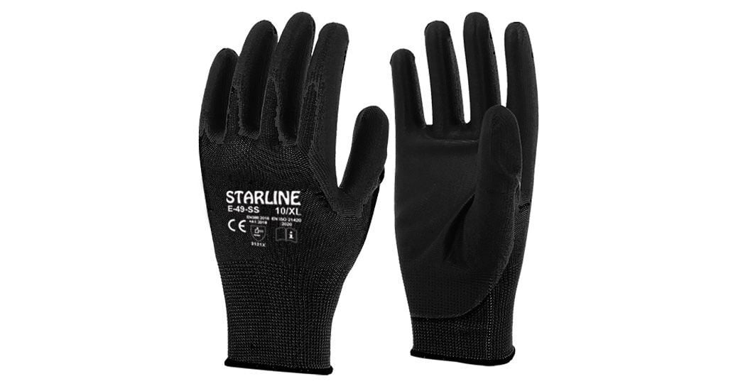 Starline  E-49-SS No:10 Poliüretan Eldiven