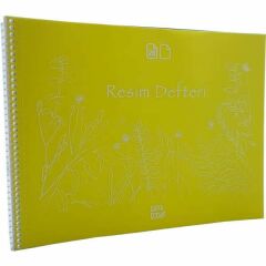 Gıpta Eco 35x50 25 Yaprak Plastik Kapaklı Resim Defteri