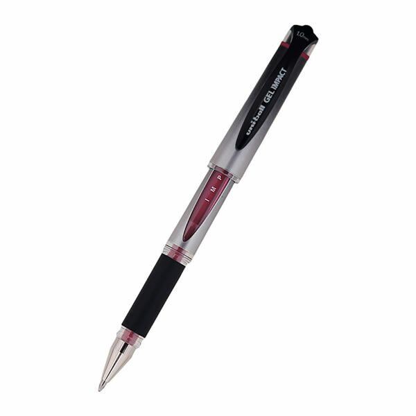 Uni-ball UM-153S 1,0 mm Kırmızı Gel Impact İmza Kalemi