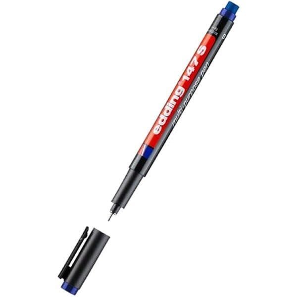 Edding ED-14703 Mavi Silgili Asetat Kalemi