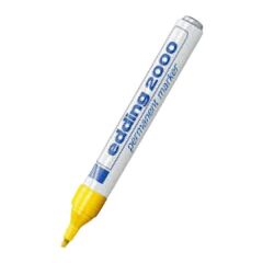 Edding E-2000 Sarı Permanent Markör Kalem
