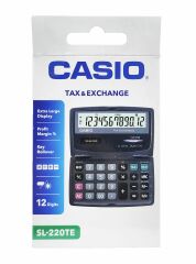 Casio SL-220TE 12 Haneli Hesap Makinesi