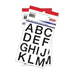 Tanex STC-411 2 li Şeffaf Harf Etiketi