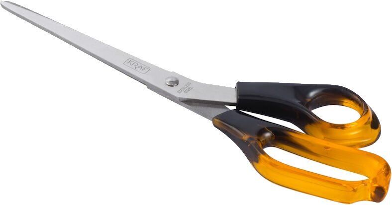 Kraf 709G 24 Cm 9,5'' Akrilik Saplı Makas