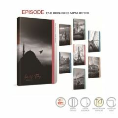 Gıpta Episode Notes 17x24 120 Yaprak Çizgili Sert Kapaklı Defter