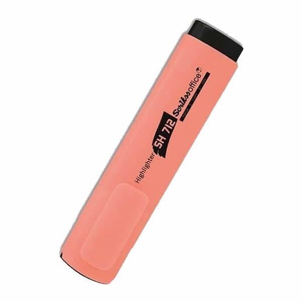 Scrikss SH712 Pastel Turuncu Fosforlu Kalem