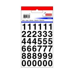 Tanex STC-417 2 li Şeffaf Rakam Etiketi