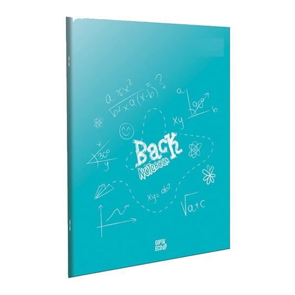 Gıpta Back A4 40 Yaprak Çizgili Tel Dikişli Plastik Kapaklı Defter