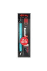 Rotring Visuclick 0,5 mm Min Silgi 3'lü Mavi Okul Seti