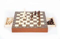 Eser Polyester Çekmeceli Satranç Takımı