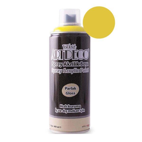 Artdeco 3001 400 ml Sarı Sprey Boya