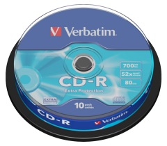 Verbatim 700/80 Min 52x10 lu CD-R