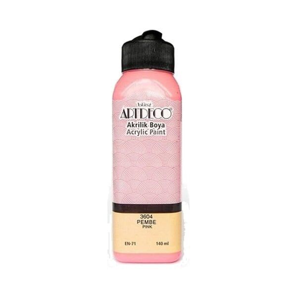 Artdeco 3604 140 ml Pembe Akrilik Boya