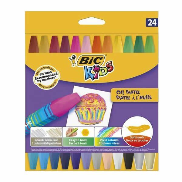 Bic 926447 24 lü Yağlı Pastel Boya