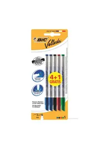 Bic 9126451 1721 Velleda Blister 4+1 Çocuk Tahta Kalemi