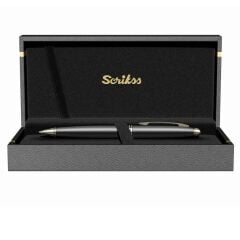 Scrikss 88 Mat Siyah Tükenmez Kalem