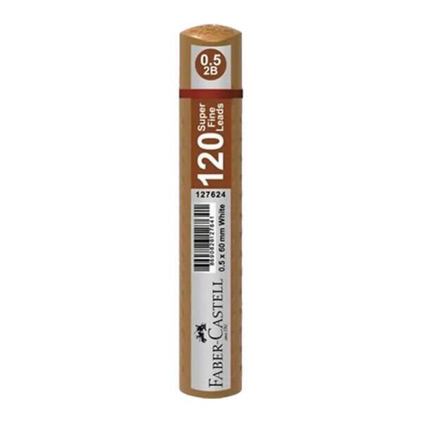 Faber-Castell Grip Min 0,5 mm 60 mm 2B 120 li Altın Kalem Ucu