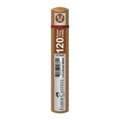 Faber-Castell Grip Min 0,5 mm 60 mm 2B 120 li Altın Kalem Ucu
