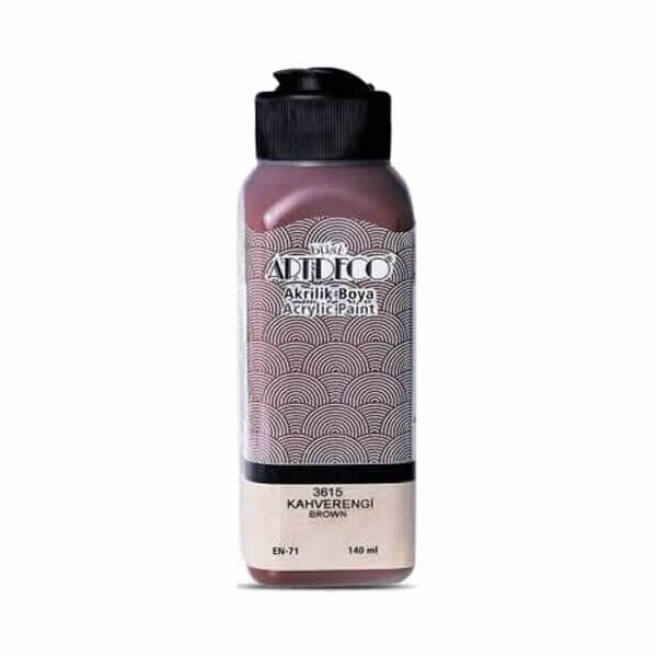 Artdeco 3615 140 Ml Kahverengi Akrilik Boya