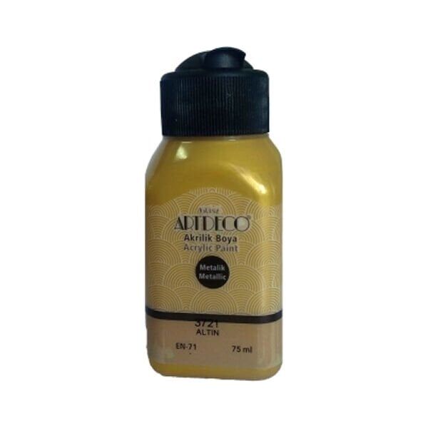 Artdeco 3721 140 ML Metalik Altın Akrilik Boya