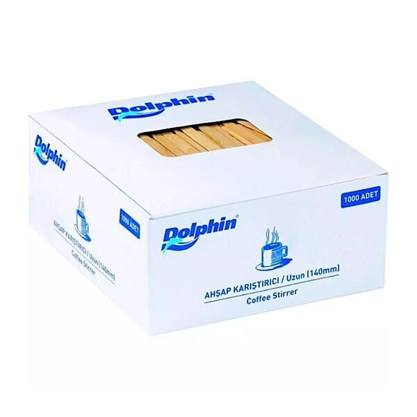 Dolphin Tahta Karıştırıcı 11 cm 1000 li