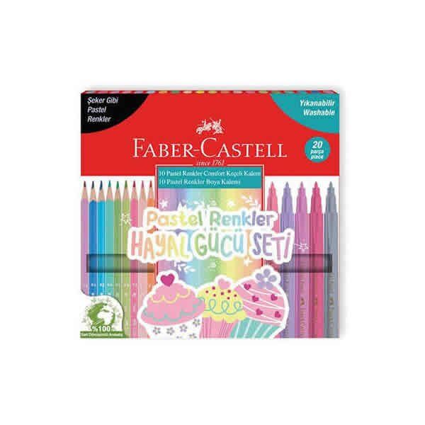 Faber-Castell 20 li Pastel Renkler Hayal Gücü Seti