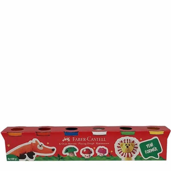 Faber-Castell 100 gr x 6 Oyun Hamuru
