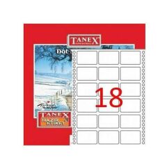 Tanex 35x55 mm Bilgisayar Etiketi