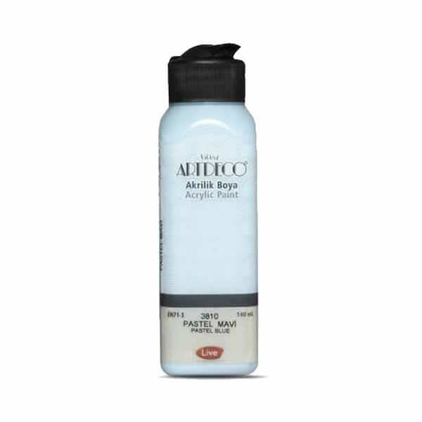Artdeco 3810 140 ml Pastel Mavi Akrilik Boya