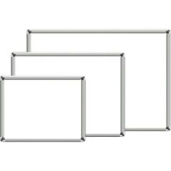 İnter INT-578 90x120 Elegant Çerçeve Laminant Yüzey Duvara Monte Yazı Tahtası