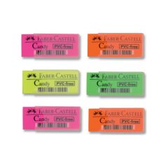Faber-Castell Candy Pvc-Free Kılıflı Pastel Silgi