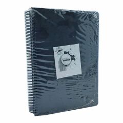 Sry 17x24 Siyah Spiralli Defter