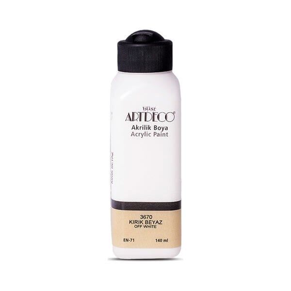 Artdeco 3670 140 ml Kırık Beyaz Akrilik Boya