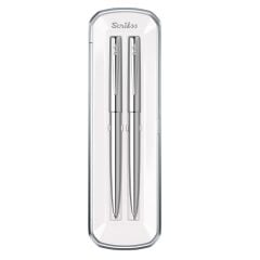 Scrikss 41 Krom Tükenmez Kalem & Versatil Kalem Seti