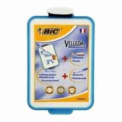 Bic 841360 Velleda Mini Beyaz Yazı Tahtası + Kalem ve Silgi Seti