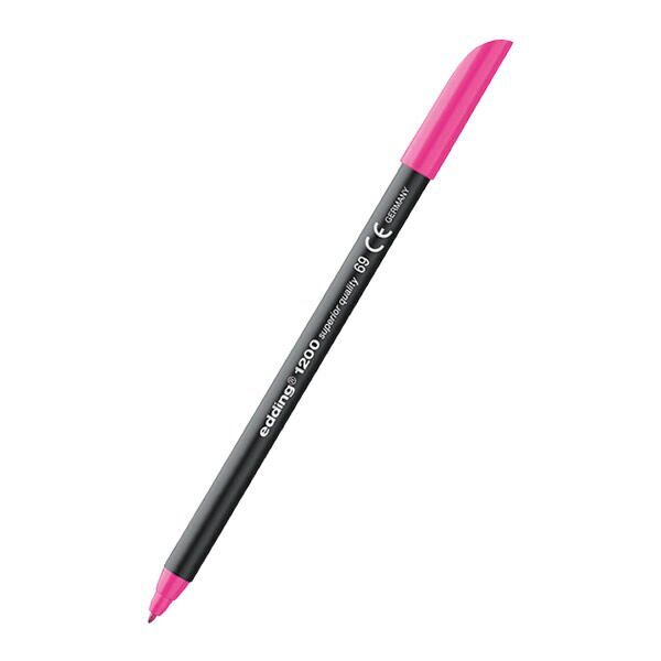 Edding E-1200 Fosforlu Pembe Grafik Kalemi