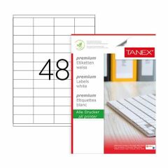Tanex TW-2248 52,5x23mm 100 lü Lazer Etiketi